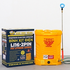 Máy phun thuốc trừ sâu, côn trùng điện CON ONG VÀNG Li16-pin Vàng Pin lithium 12V8Ah