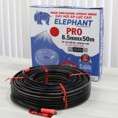 Ống nhựa PVC ELEPHANT Pro 8.5mm x 50m Đen