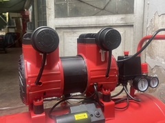 Máy nén khí Oshima 40-3.0 3.0HP Đỏ Điện 1 pha (Không dầu,nhanh,dây đồng)
