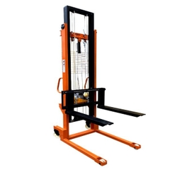 Xe Nâng Tay Cao Lắp Tời Điện Nitto Càng V 2Tx2m