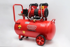 Máy nén khí Oshima 40-3.0 3.0HP Đỏ Điện 1 pha (Không dầu,nhanh,dây đồng)