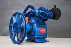 Đầu của máy nén khí OSHIMA 2x51 1/2HP~1HP Xanh đậm (hoạt động bằng sức kéo động cơ)