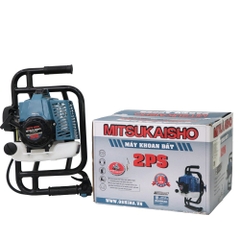 Máy khoan đất Mitsukaisho 2PS 2.2kW Xanh-đen 2 thì (không mũi)