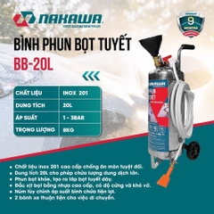 Bình phun bọt tuyết NAKAWA BB-20L