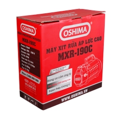 Máy xịt rửa OSHIMA MXR-190C-1 2.5kW Đỏ Điện 1 pha