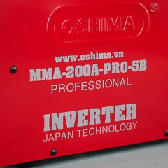 Máy hàn OSHIMA MMA-200A-PRO-5B 8.5KVA Đỏ