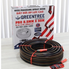 Ống nhựa PVC GREENTREE Pro 8.5mm x 50m Đen