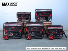 Máy Phát Điện Chạy Xăng 3Kw Maxlock MS3500ES Đề