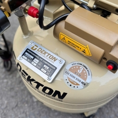 Máy nén khí không dầu 12L 1.1HP Dekton DK-AC2912VTG (màu be)