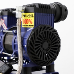 Máy nén khí HANKIL 24-2.0-S 2.0HP Xanh Điện 1 pha (Không dầu,nhanh,dây đồng)