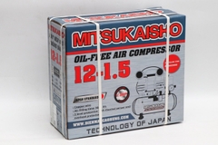 Máy nén khí Mitsukaisho 12-1.5 1.5HP Xanh dương Điện 1 pha (Không dầu,nhanh,dây đồng)