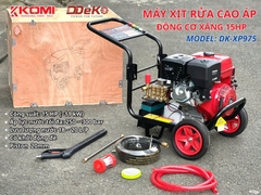 Máy xịt rửa công nghiệp đầu nổ 15Hp DDeko DK-XP975 ( 300Bar )