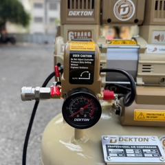 Máy nén khí không dầu 12L 1.1HP Dekton DK-AC2912VTG (màu be)