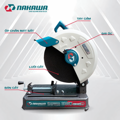 Máy cắt sắt NAKAWA NK-CM356 2800W