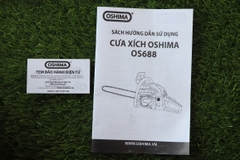 Cưa xích Oshima OS688 54cc Cam 2 thì (không lam xích)