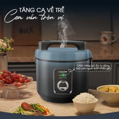 Nồi cơm điện KALITE KRC6018 700W chống dính dung tích 1,8L