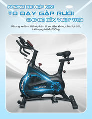 Xe đạp tập thể dục Queen Crown 550 Sport