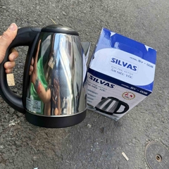 Ấm Siêu Tốc Inox 1.2L 1.250W Silvas SV-008