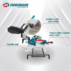 Máy cắt nhôm NAKAWA NK-MS255T