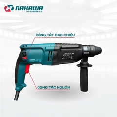 Máy khoan đục 3 chức năng NAKAWA NK-KD2-26A