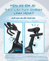Xe đạp tập thể dục Queen Crown 550 Sport