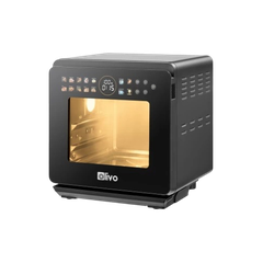 Nồi Chiên Hấp Đa Năng OLIVO SF1600 - Phiên bản Đặc Biệt cao cấp nhất, Màn hình OLED hiện đại, 70 chế độ cài sẵn, Dung tích 16L, Vệ sinh dễ dàng