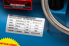 Máy nén khí Mitsukaisho 12-1.5 1.5HP Xanh dương Điện 1 pha (Không dầu,nhanh,dây đồng)