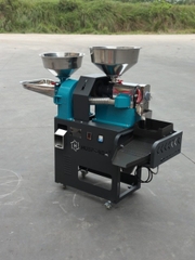 Bộ máy xát nghiền gạo Huspanda HNF680I (Motor HPN3000 - Sàng lọc sạn rung) Cối xát nghiền Inox