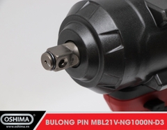 Mở bu lông pin lithium Oshima MBL21V-NG1000N-D3 (Thân Máy)