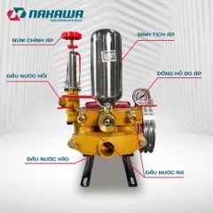 Đầu phun áp lực NAKAWA NK38128 (7.5 – 10HP)