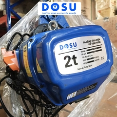 Pa lăng xích điện DOSU KKBB02-02 220V 2 tấn cố định