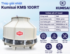 Tháp giải nhiệt công nghiệp Kumisai KMS 100RT