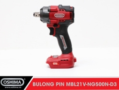 Mở bu lông pin lithium Oshima MBL21V-NG500N-D3 (Thân Máy)
