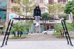 Thang nhôm gấp đoạn Nikawa NKG-43