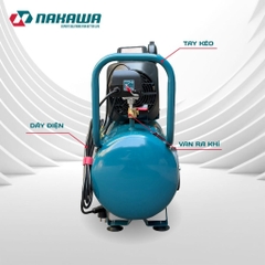 Máy Nén Khí đầu liền 2 tụ NAKAWA NK-2T3035PRO 2250W 35L