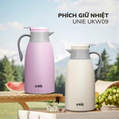 Phích giữ nhiệt UNIE UKW09-P, dung tích 1,4L, giữ nhiệt 36 giờ, vòi rót tiện lợi