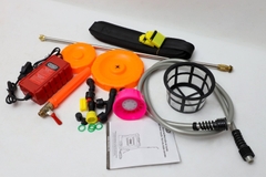 Máy phun thuốc trừ sâu, côn trùng điện HANKIL 20DP- ắc quy Cam Bình ắc quy 12V12Ah