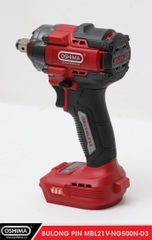 Mở bu lông pin lithium Oshima MBL21V-NG500N-D3 (Thân Máy)
