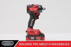 Mở bu lông pin lithium Oshima MBL21V-NG350N-D3 (Thân Máy)