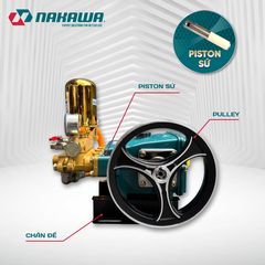 Đầu phun áp lực NAKAWA NK338SUH (1.5 – 2.0HP) Piston Sứ