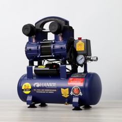 Máy nén khí HANKIL 12-1.5-S 1.5HP Xanh Điện 1 pha (Không dầu,nhanh,dây đồng)