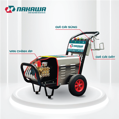 Máy phun áp lực cao công nghiệp Nakawa NK-HPC5800 (5.8Kw-380V)