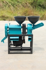 Khung, cối xát nghiền gạo Huspanda HN110-F26 (Pulley đảo chiều - Không Motor - Không sàng lọc sạn rung)