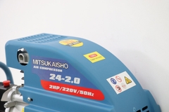 Máy nén khí Mitsukaisho 24-2.0 2.0HP Xanh đậm Điện 1 pha (có dầu, nhanh, dây đồng)