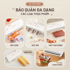 Máy hút chân không Masuto MSSMASTER - Công suất lớn 240W, Lực hút -60kPa, Đường hàn kép
