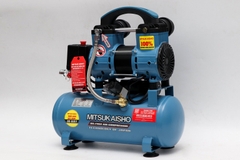 Máy nén khí Mitsukaisho 12-1.5 1.5HP Xanh dương Điện 1 pha (Không dầu,nhanh,dây đồng)
