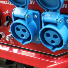 Tổ máy phát điện OSHIMA MPD-3000 3.0KW Đỏ 4 thì (chạy xăng)