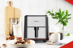 Nồi chiên không dầu Sharp 5 lít KF-AF50EV-ST