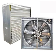 Quạt Thông Gió Vuông 750W Wing TMG-1100 380V Khung Thép 0.7MM