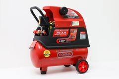 Máy nén khí Oshima 30-2.0 2.0HP Đỏ Điện 1 pha (có dầu, nhanh, dây đồng)